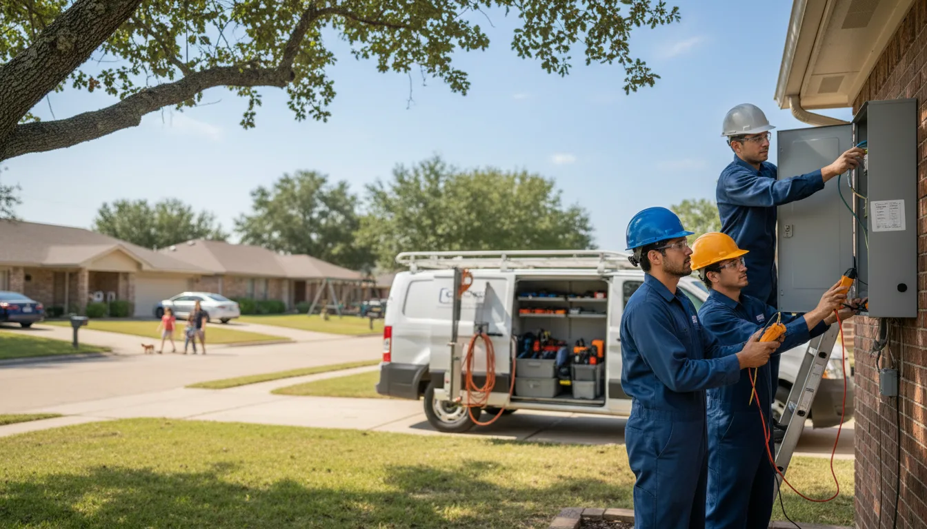 Certified electrician providing emergency electrical services in Champion, PA